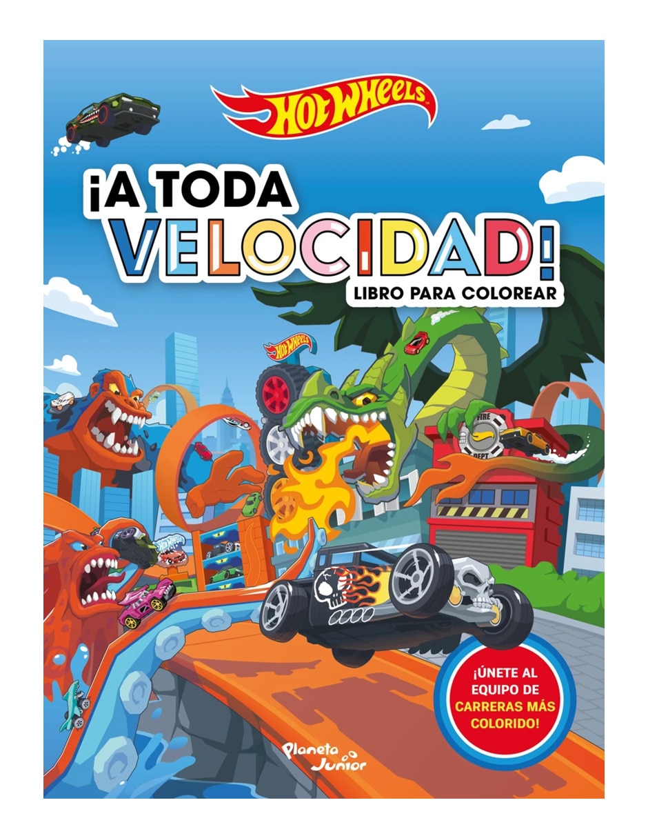 Libro Hot Wheels ¡A Toda Velocidad! de Mattel 1