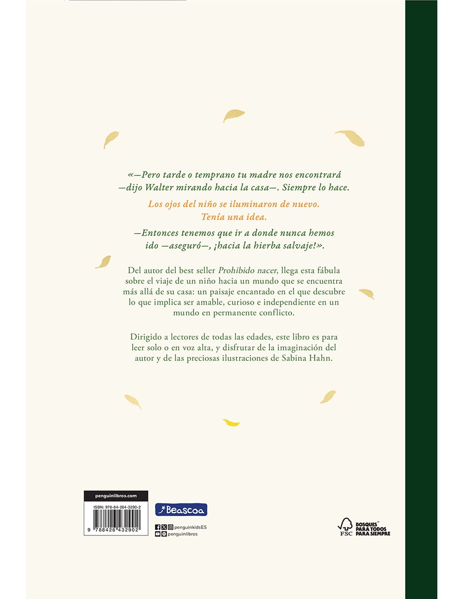 Libro Hacia la Hierba Salvaje de Trevor Noah