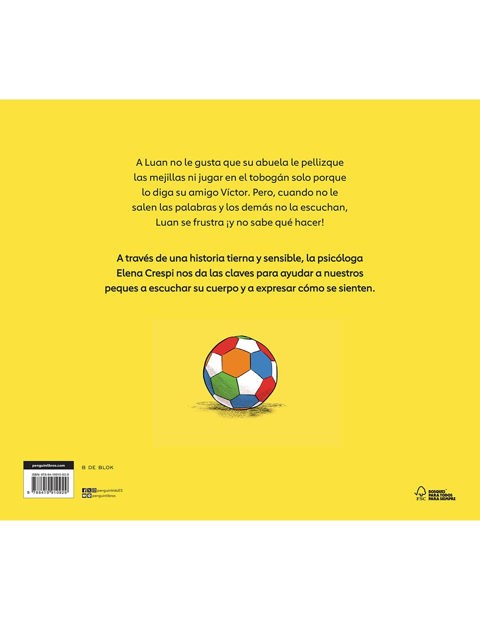 Libro Luan Quiere Dar Abrazos de Elena Crespi I Asensio