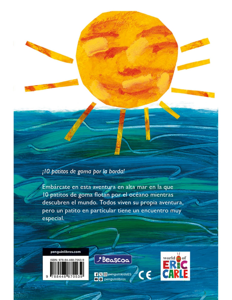 Libro 10 PATITOS DE GOMA de ERIC CARLE Libro 10 PATITOS DE GOMA de ERIC CARLE