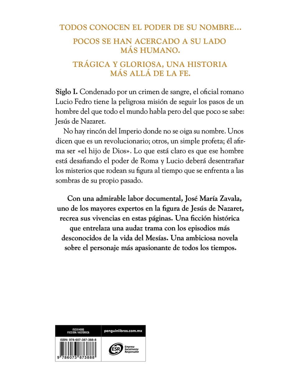 Libro EL PROFETA de JOSÉ MARÍA ZAVALA Libro EL PROFETA de JOSÉ MARÍA ZAVALA
