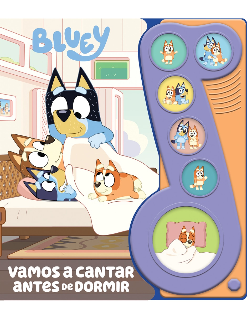 Libro Bluey Vamos A Cantar Antes de Dormir de Phoenix International Publications 1