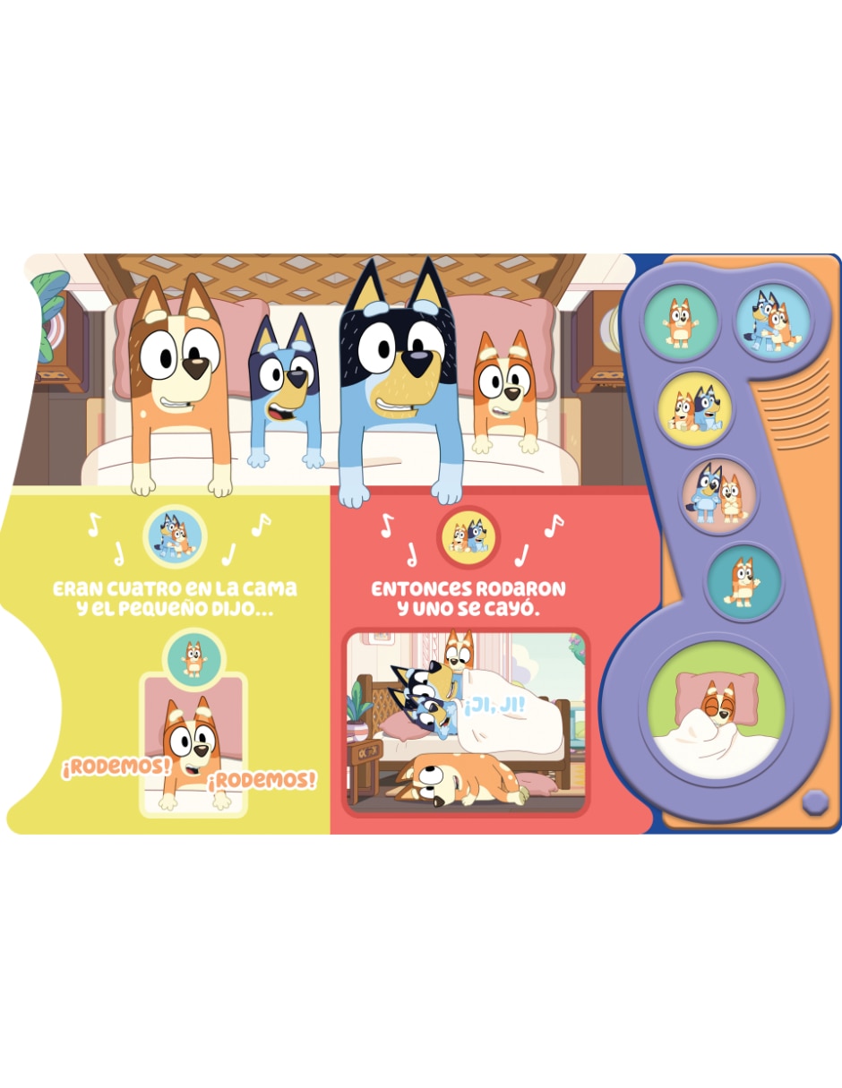 Libro Bluey Vamos a cantar antes de Dormir de Phoenix International Publications