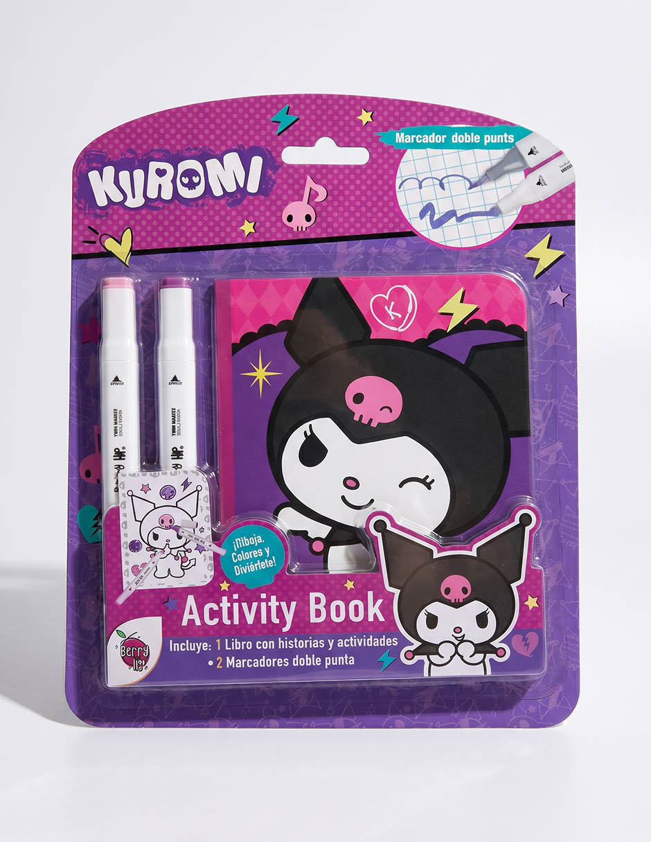 Libro Activity Book Kuromi de Best Trading 1