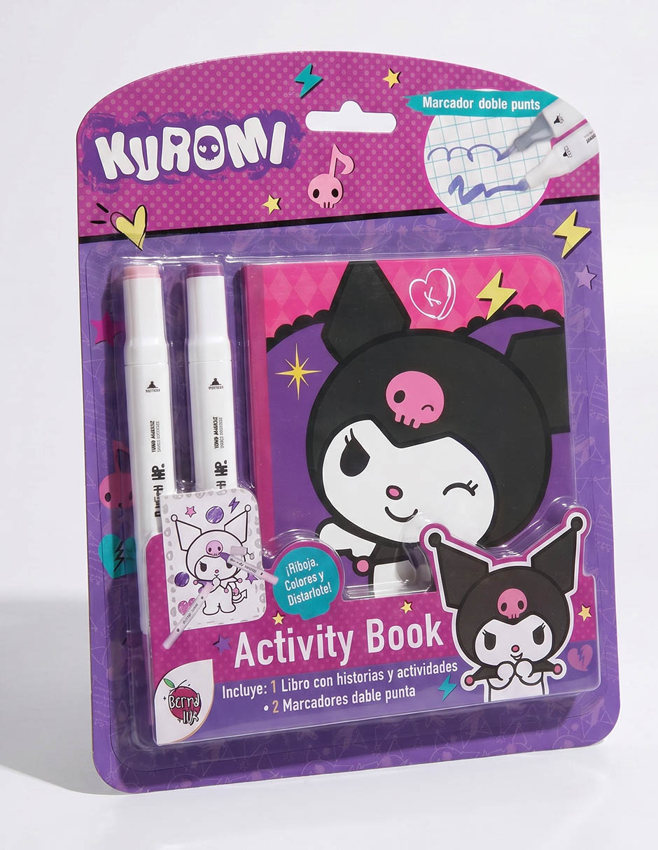 Libro Activity Book Kuromi de Best Trading