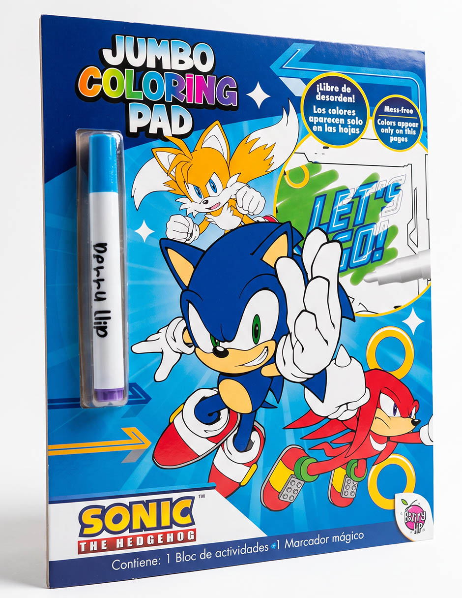 Libro/estuche con libros jumbo coloring book de best trading 1