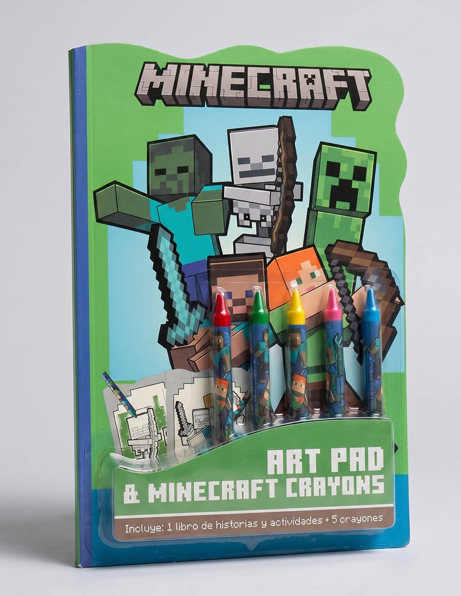 Libro Art Pad Minecraft de Best Trading 1