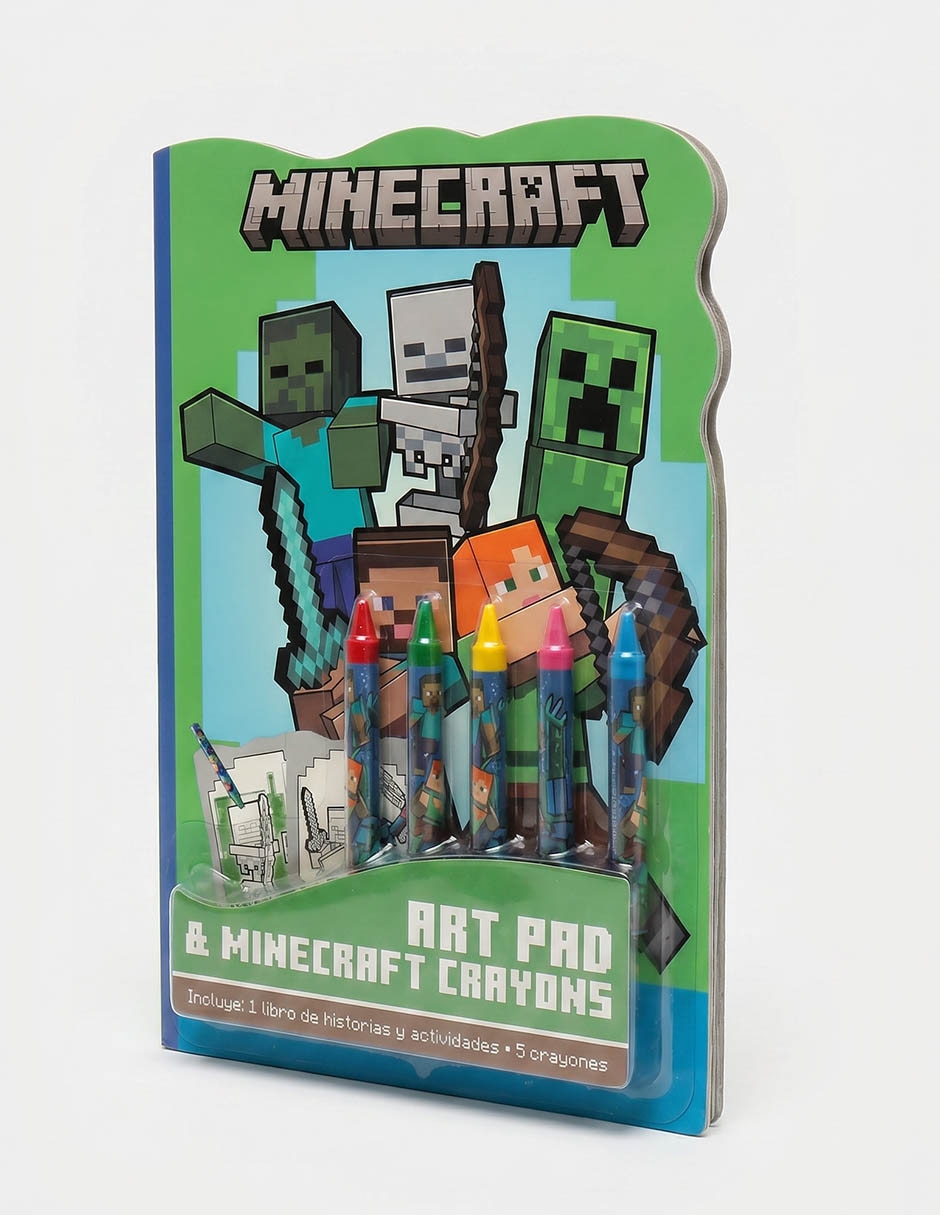 Libro Art Pad Minecraft de Best Trading
