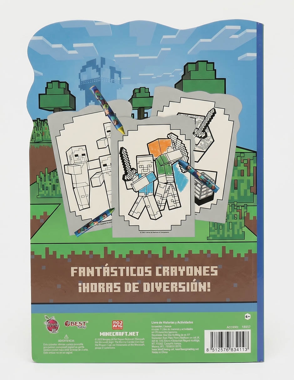 Libro Art Pad Minecraft de Best Trading 3