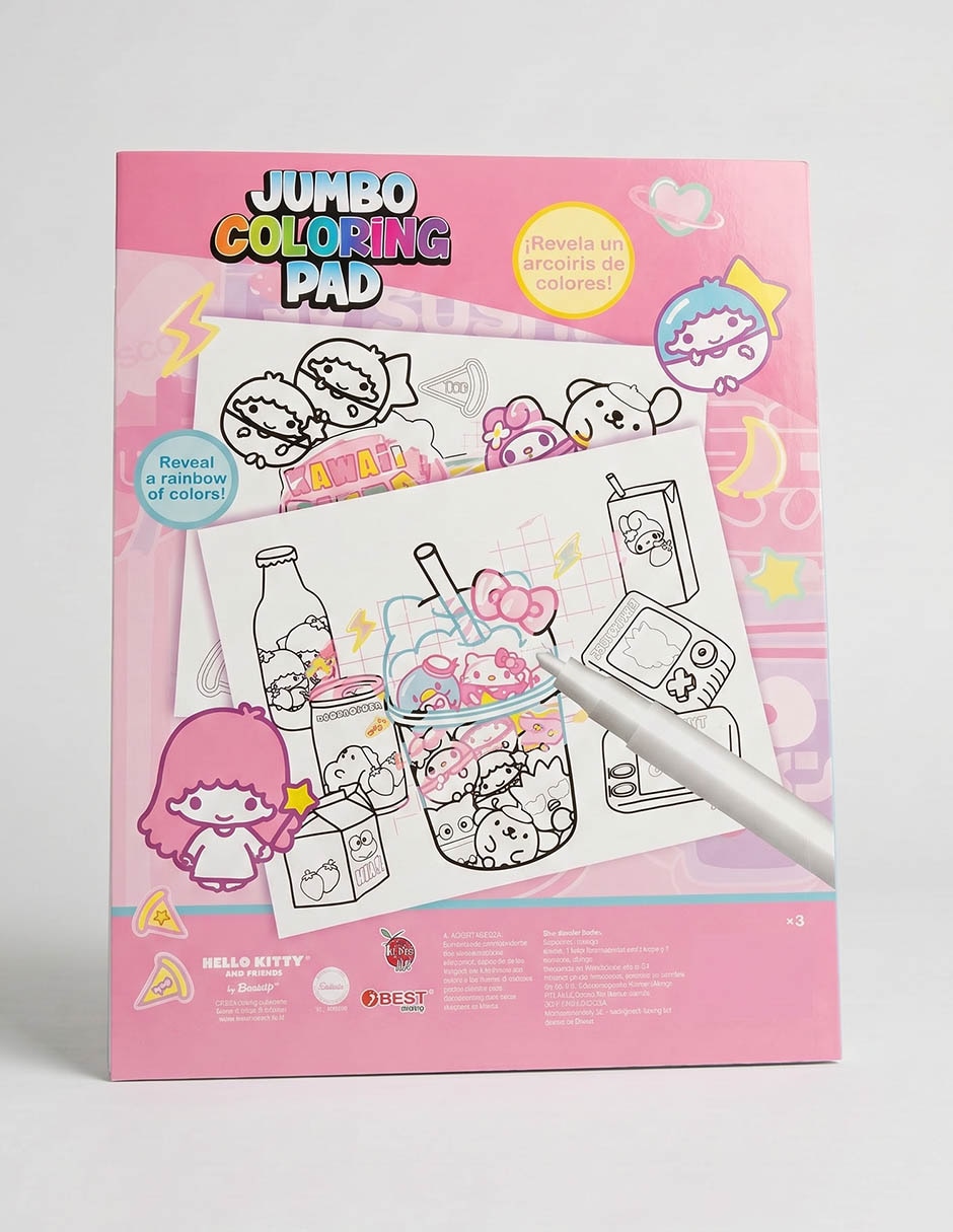 Libro Jumbo Coloring Pad de and Friends de Best Trading 3