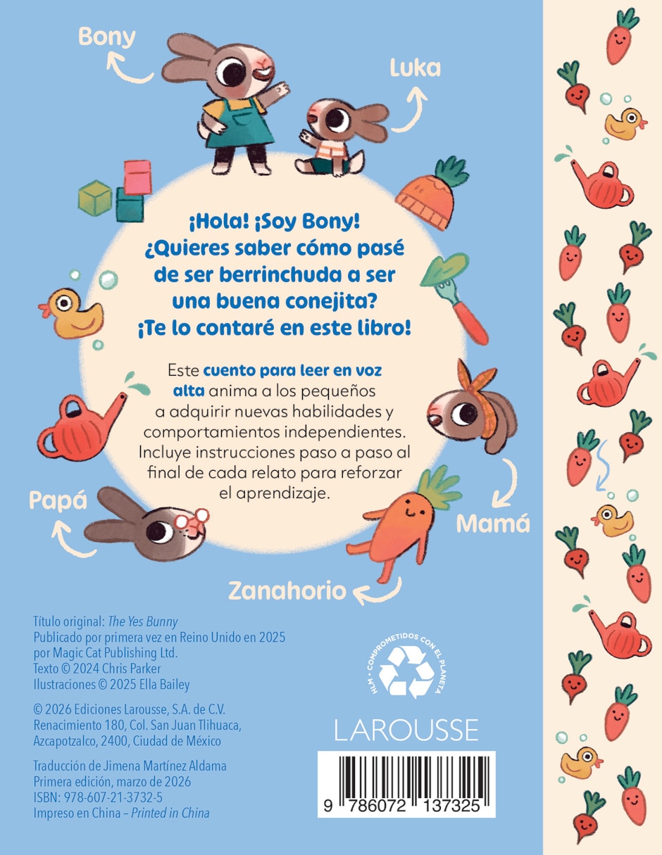 Libro Bunny Zanahorias quiere saber cómo… Bañarse de Chris Parker 2