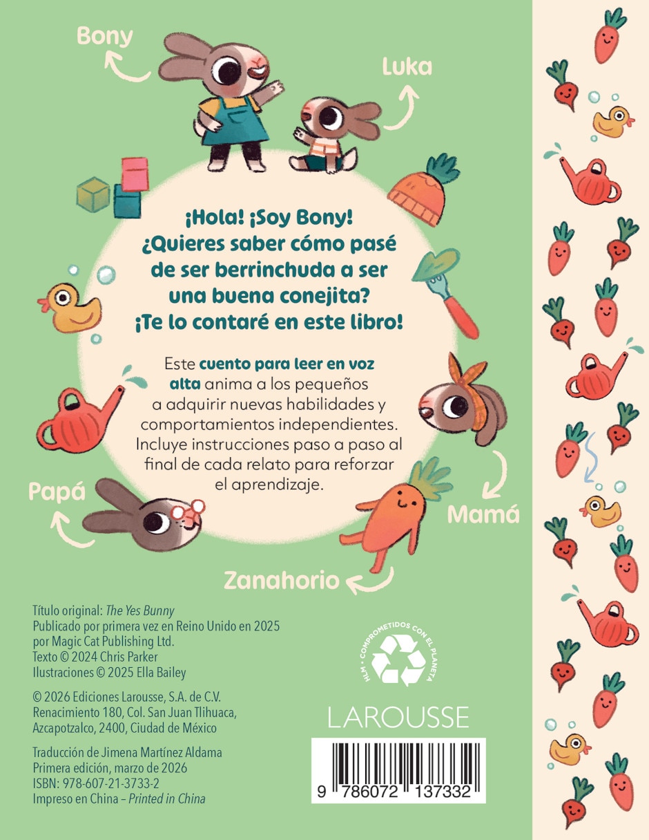 Libro Bunny Zanahorias quiere saber cómo… Pedir disculpas de Chris Parker 2