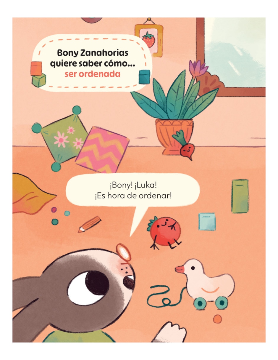 Libro Bunny Zanahorias quiere saber cómo… Ser ordenada de Chris Parker Libro Bunny Zanahorias quiere saber cómo… Ser ordenada de Chris Parker
