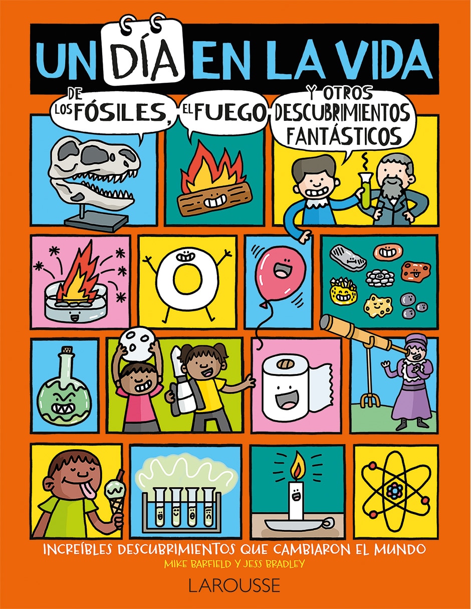 Libro Un Día en la Vida de los Fósiles, el Fuego y Otros Hallazgos Fantásticos de Mike Barfield 1