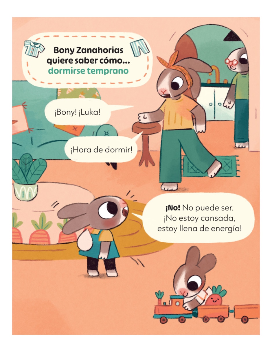 Libro Bunny Zanahorias quiere saber cómo… Dormirse temprano de Chris Parker