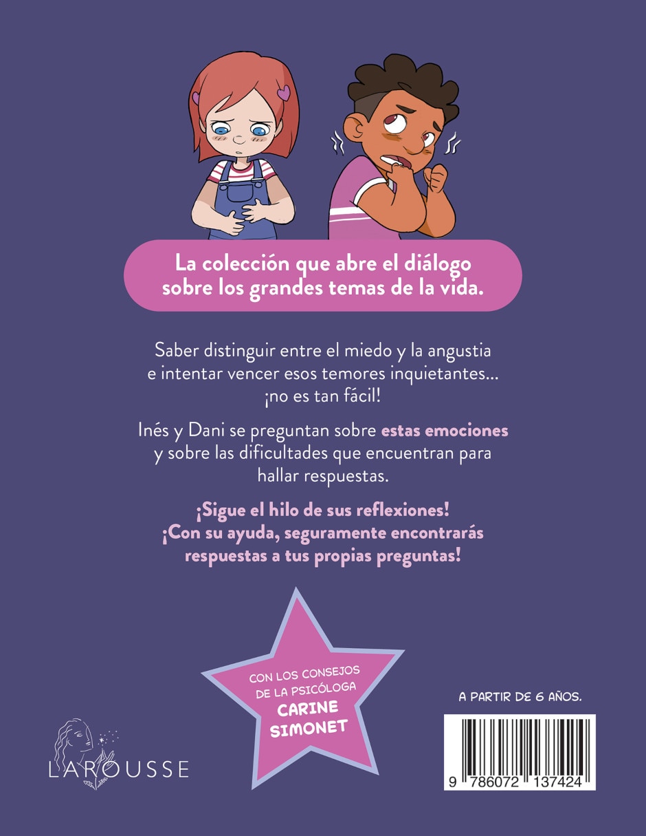 Libro Hablemos del miedo de CARINE SIMONET