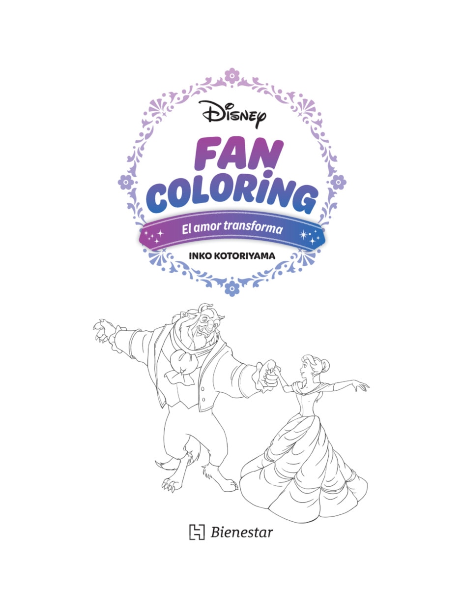 Libro Fan Coloring: El Amor transforma de INKO KOTORIYAMA