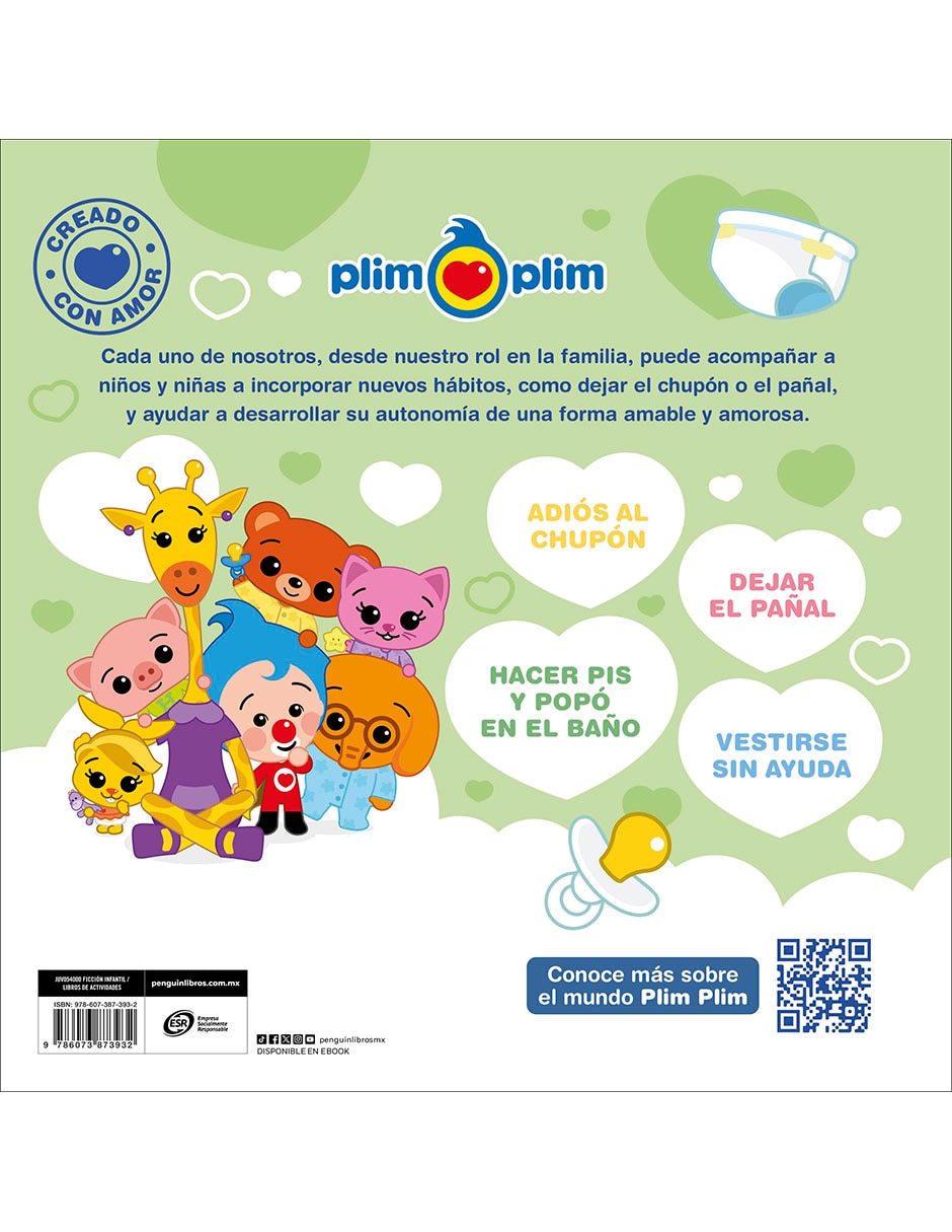 Libro Hábitos positivos para crecer de Plim Plim