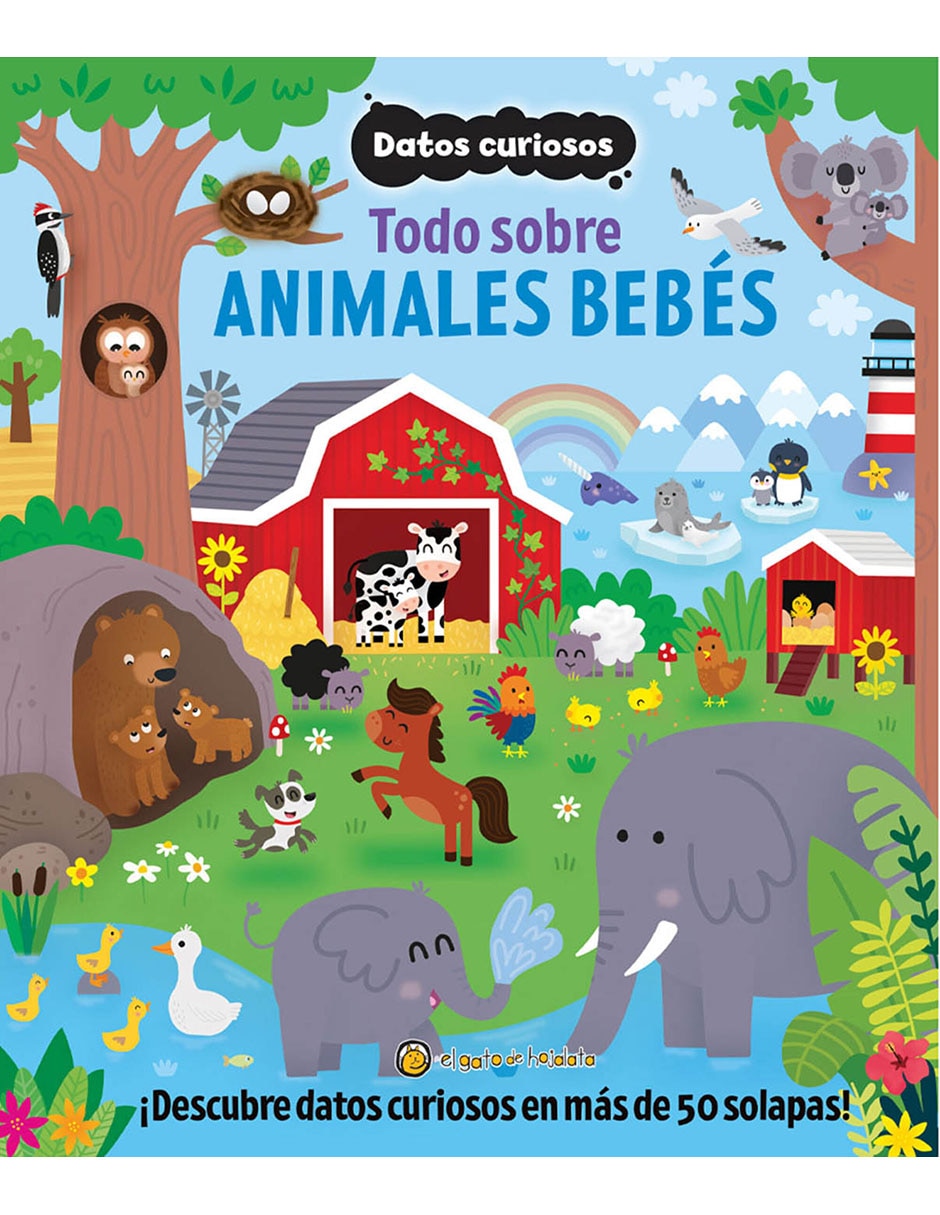 Libro Descubre los Animales Bebés. Datos Curiosos de Editorial Guadal 1