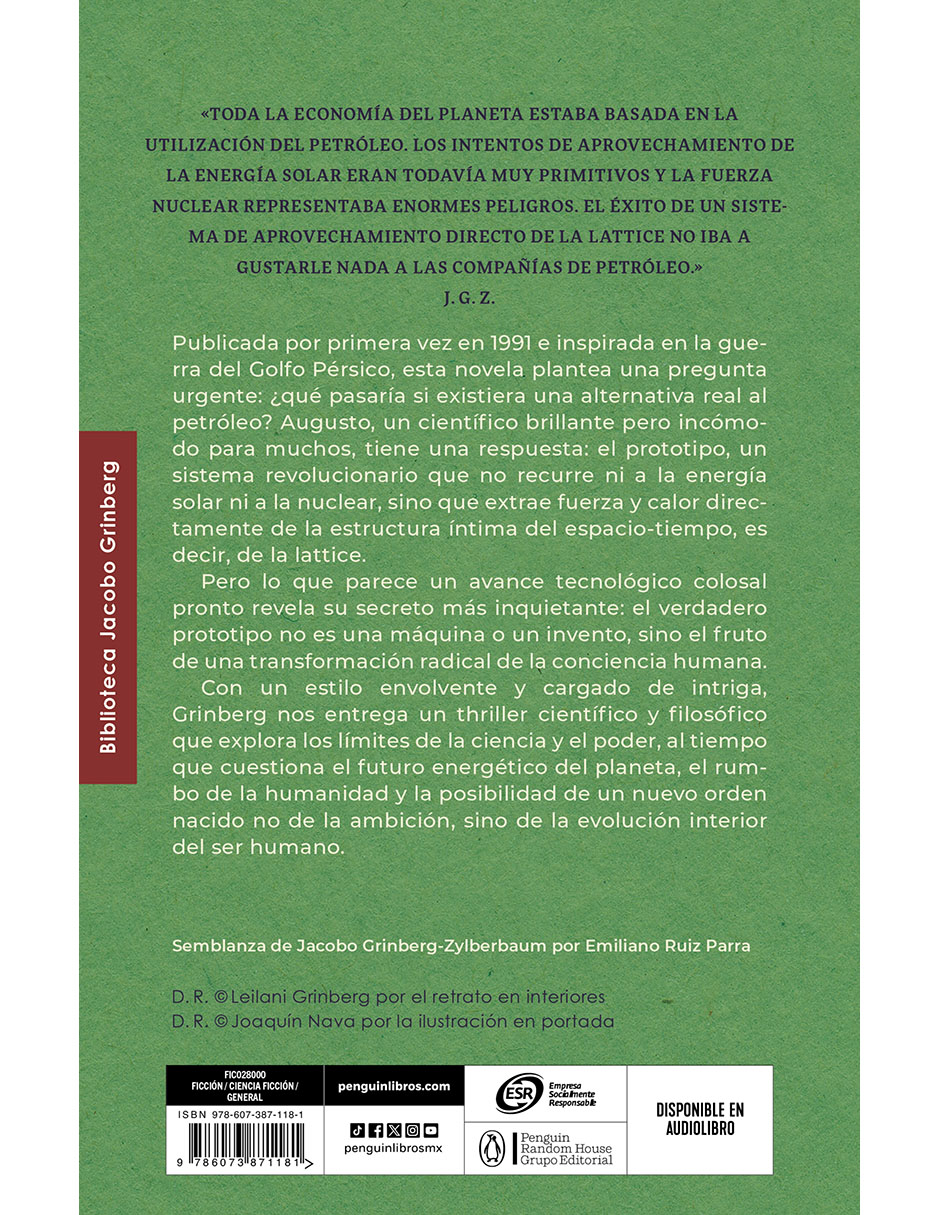 Libro El Prototipo de Jacobo Grinberg-Zylberbaum