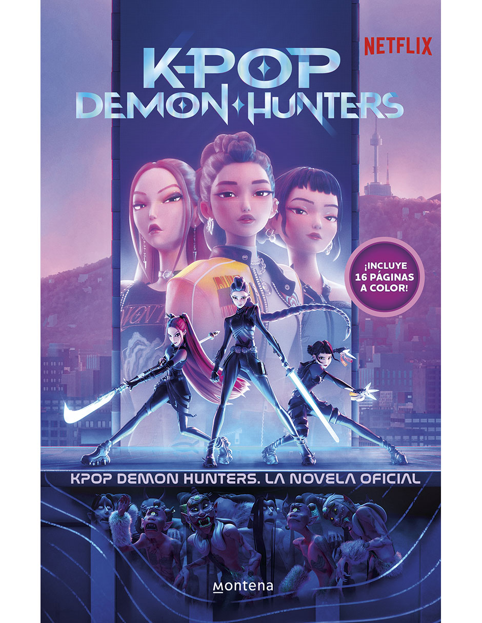 Libro Kpop Demon Hunters: La Novela Oficial de Netflix