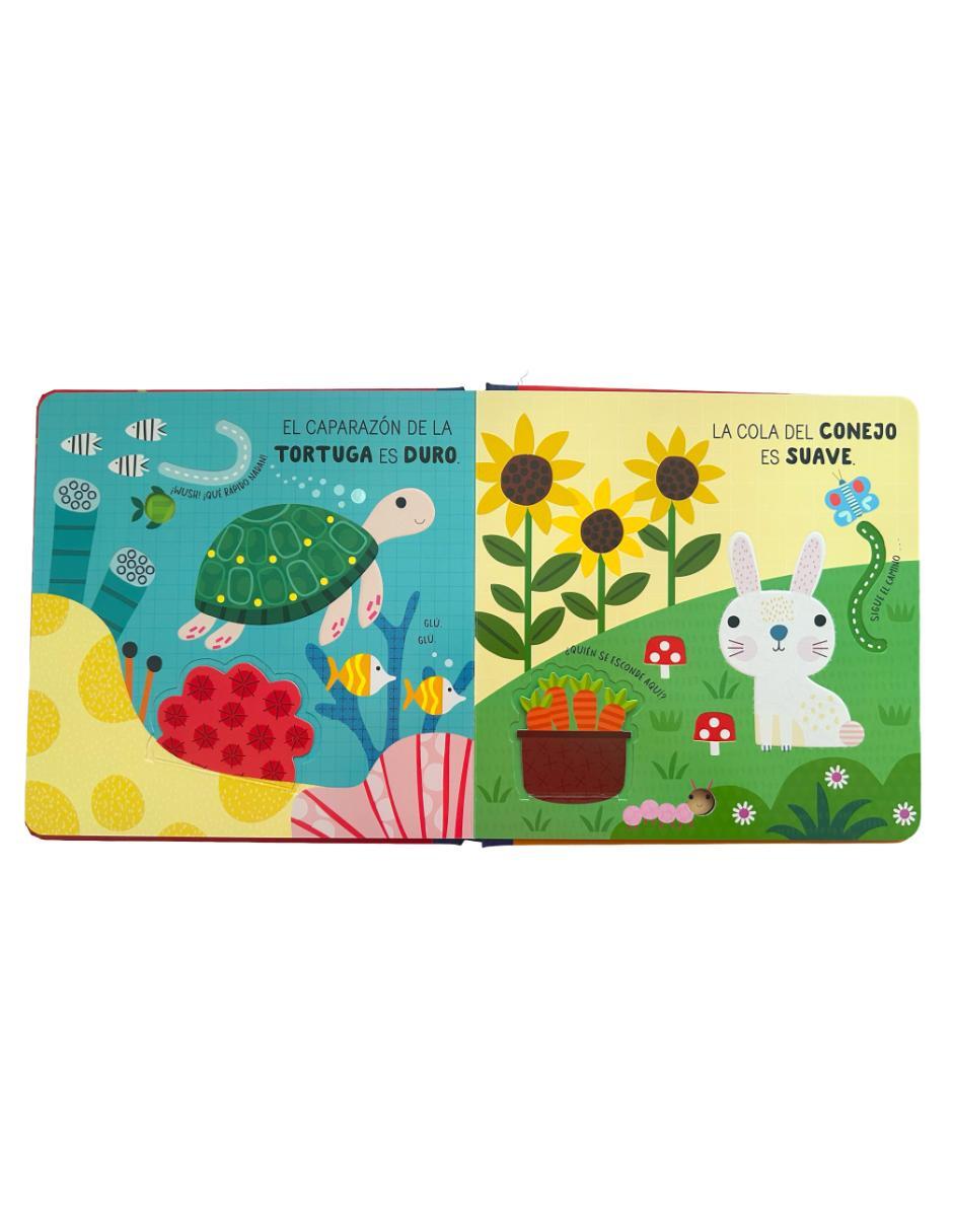 Libro/Estuche con libros Manitas curiosas primeros opuestos de Sally Payne