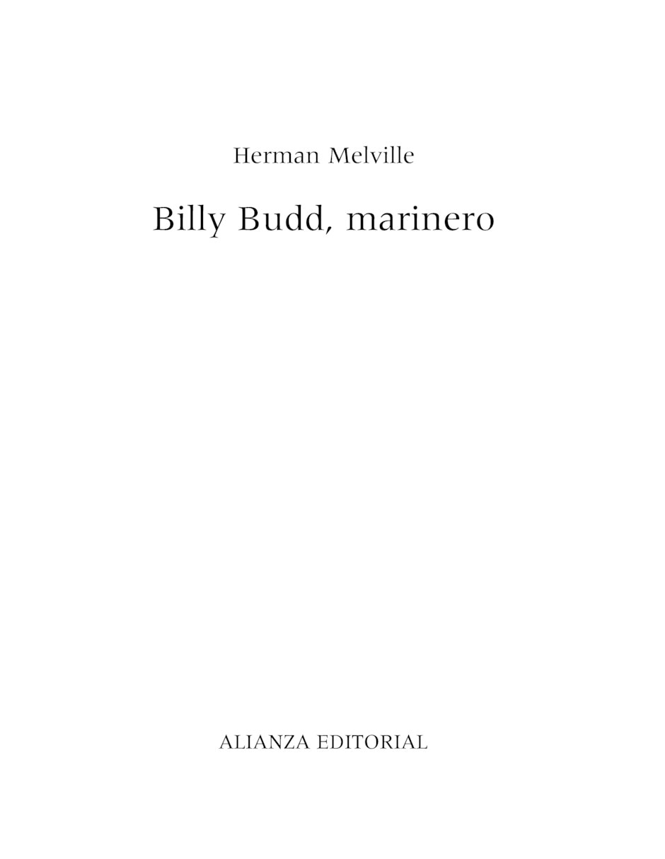 Libro Billy Budd, Marinero de Melville, Herman