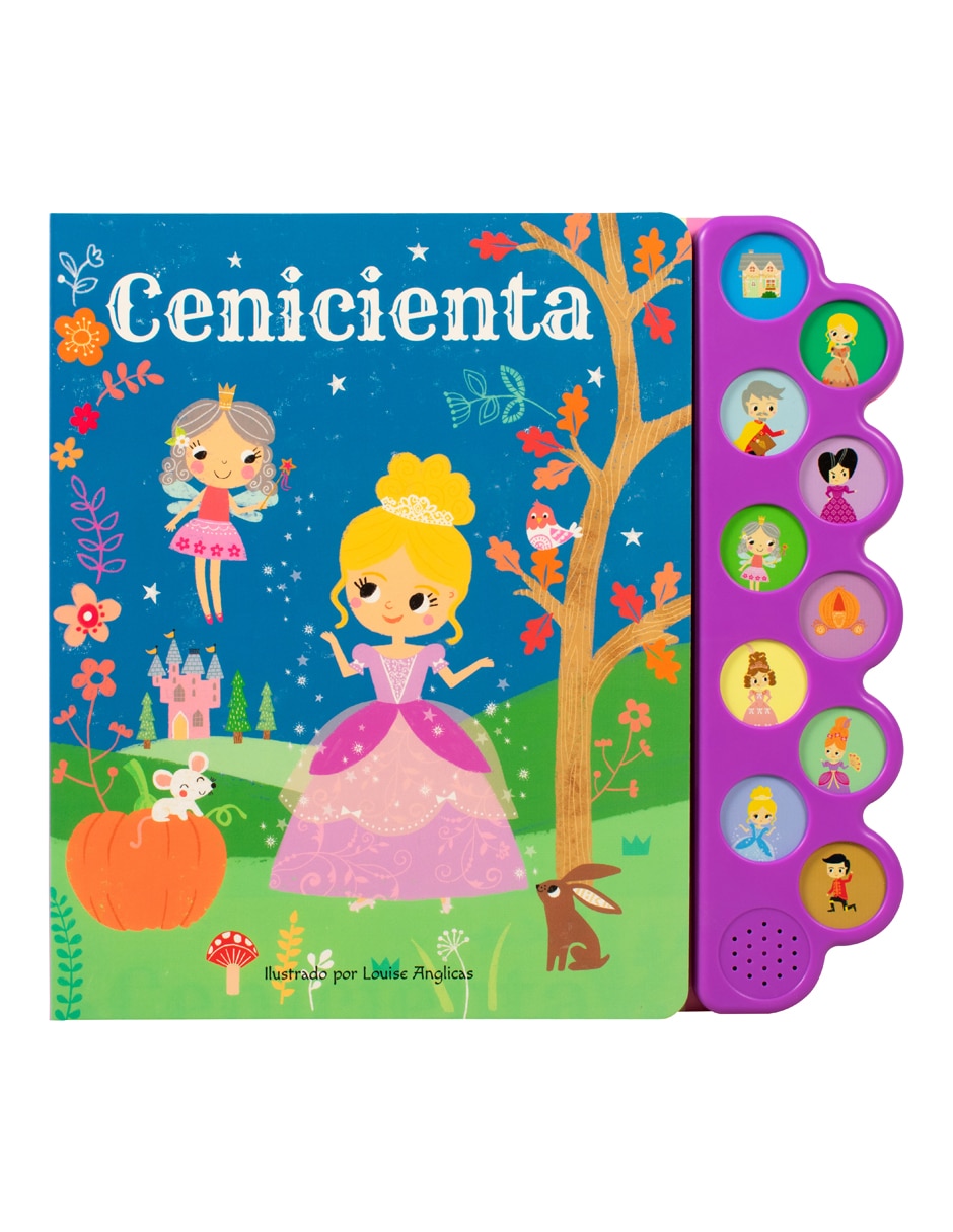 Libro 10 Botones Con Sonido Cenicienta de Silver Dolphin 1