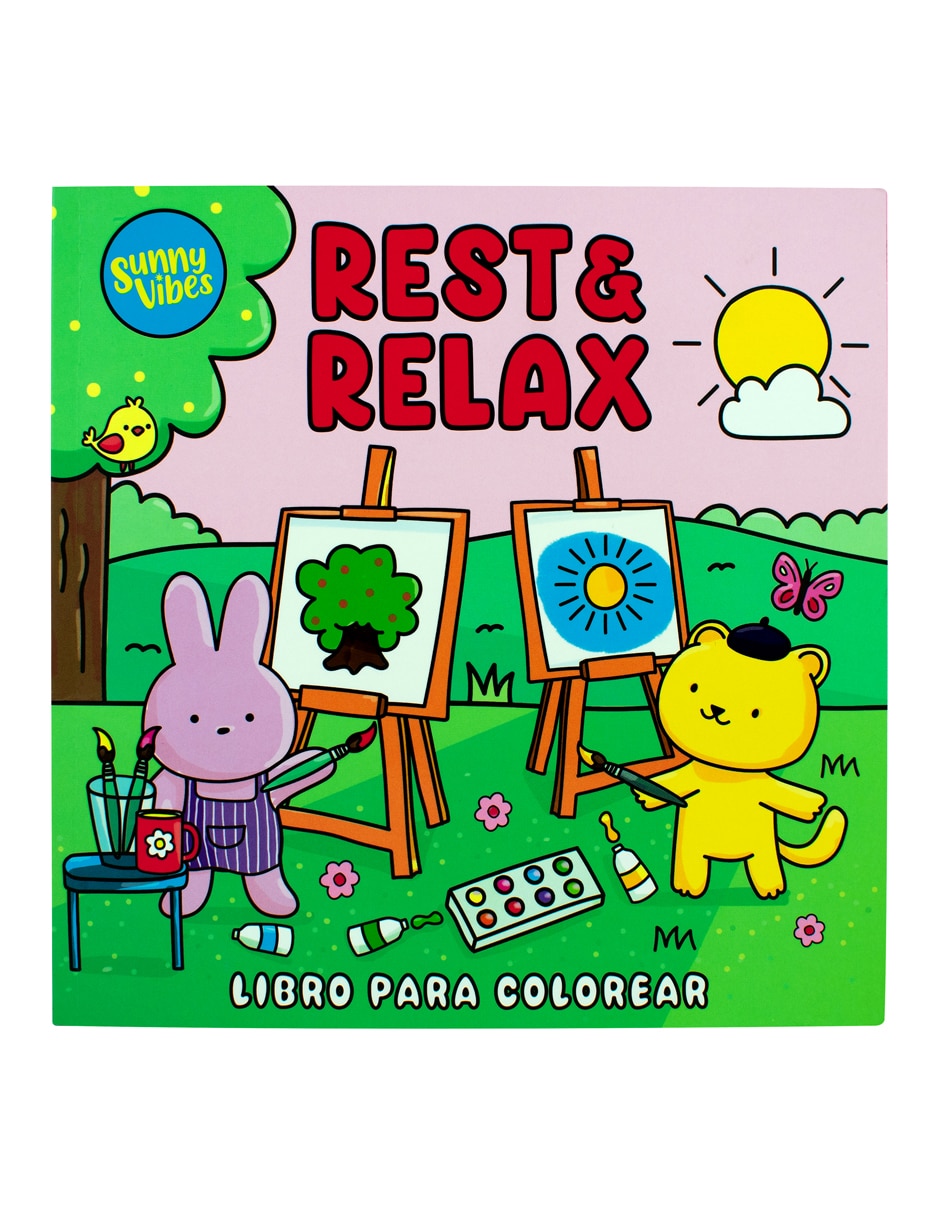 Libro para Colorear Rest & Relax de Animae 1