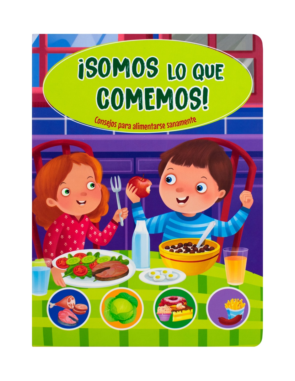 Libro Autoayuda Niños: ¡Somos Lo Que Comemos! de Silver Dolphin 1