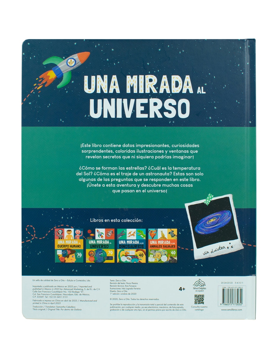 Libro Una Mirada Al Universo de Silver Dolphin