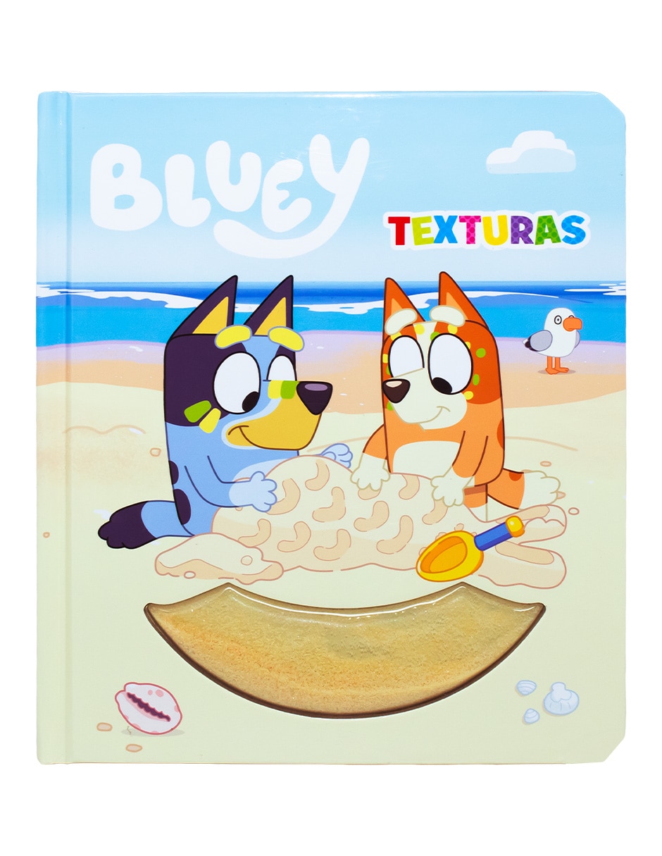 Libro Preescolar de Texturas Bluey de 1