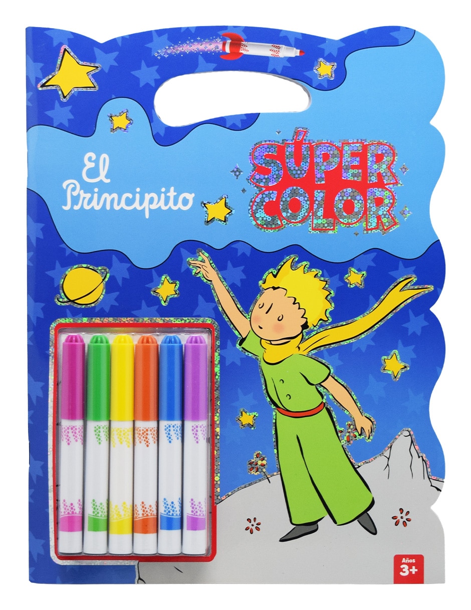 LIBRO DE ACTIVIDADES SUPER COLOR EL PRINCIPITO de 1