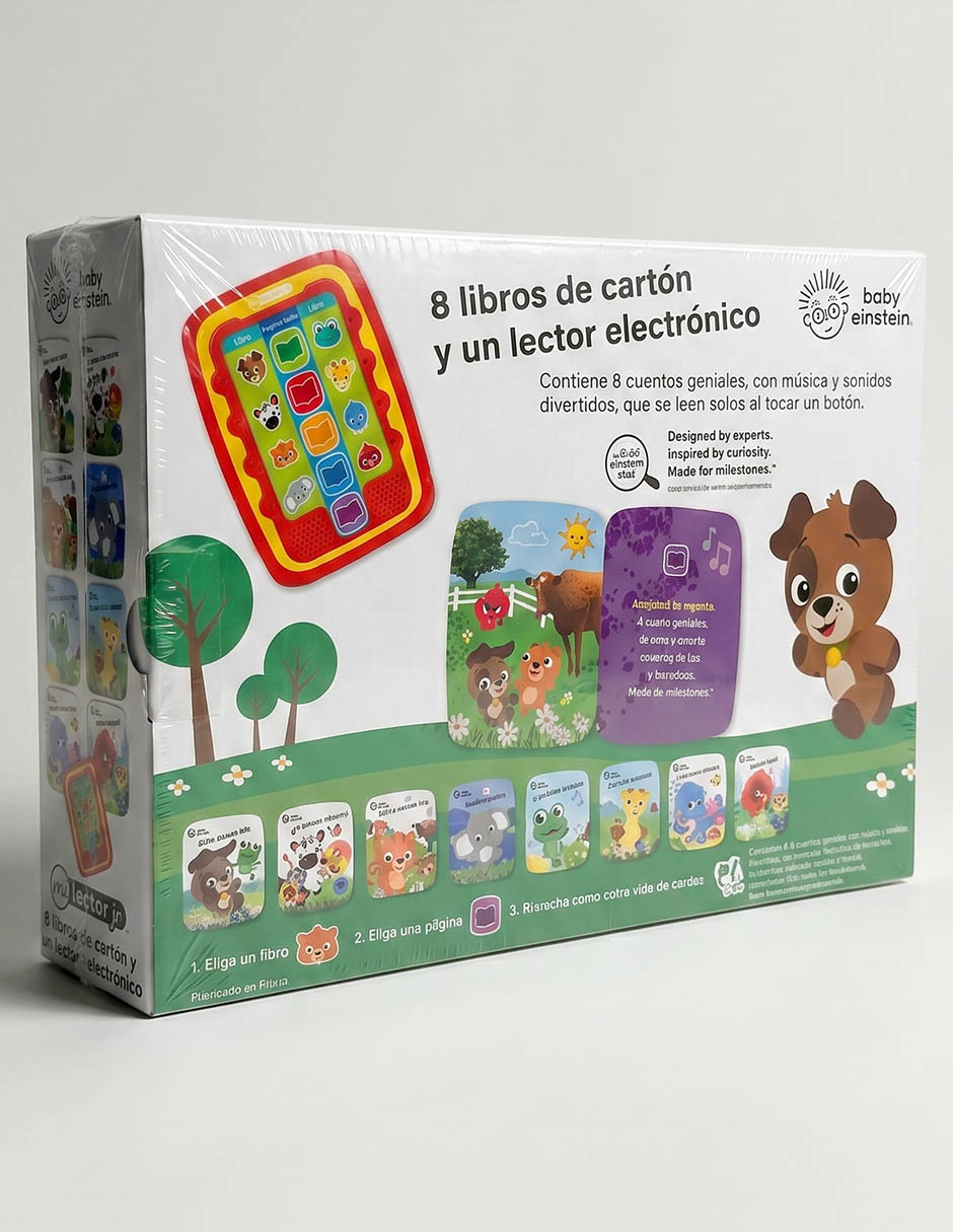 Box set Mi Lector Electrónico Baby Einstein de Pi Kids 3