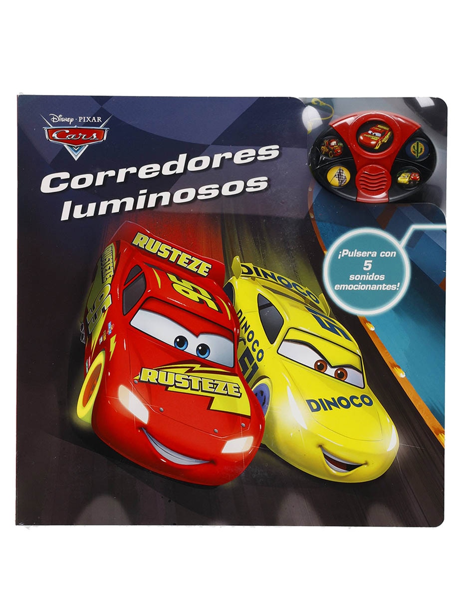 Libro Cars Corredores Luminosos de Pi Kids 1