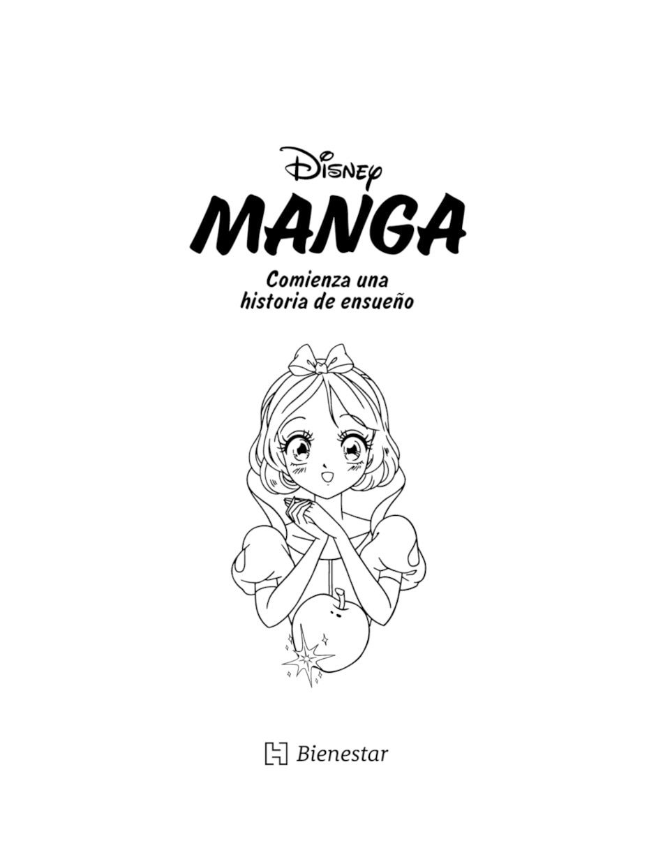Libro Manga Disney Princesas de Ediciones Larousse