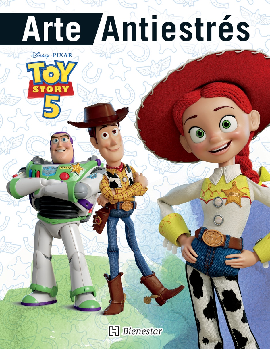 Libro Arte Antiestrés: Toy Story 5 de Ediciones Larousse