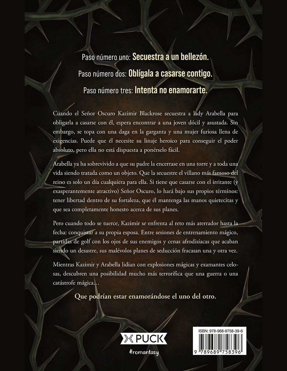 Libro La guía del Señor Oscuro para la seducción de Hunt Tiffany
