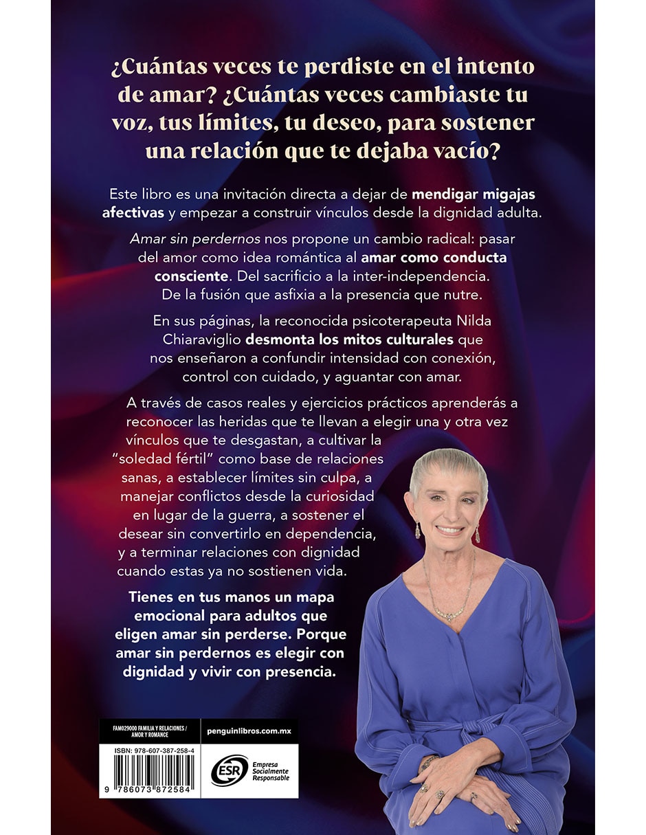 Libro Amar Sin Perdernos de Nilda Chiaraviglio