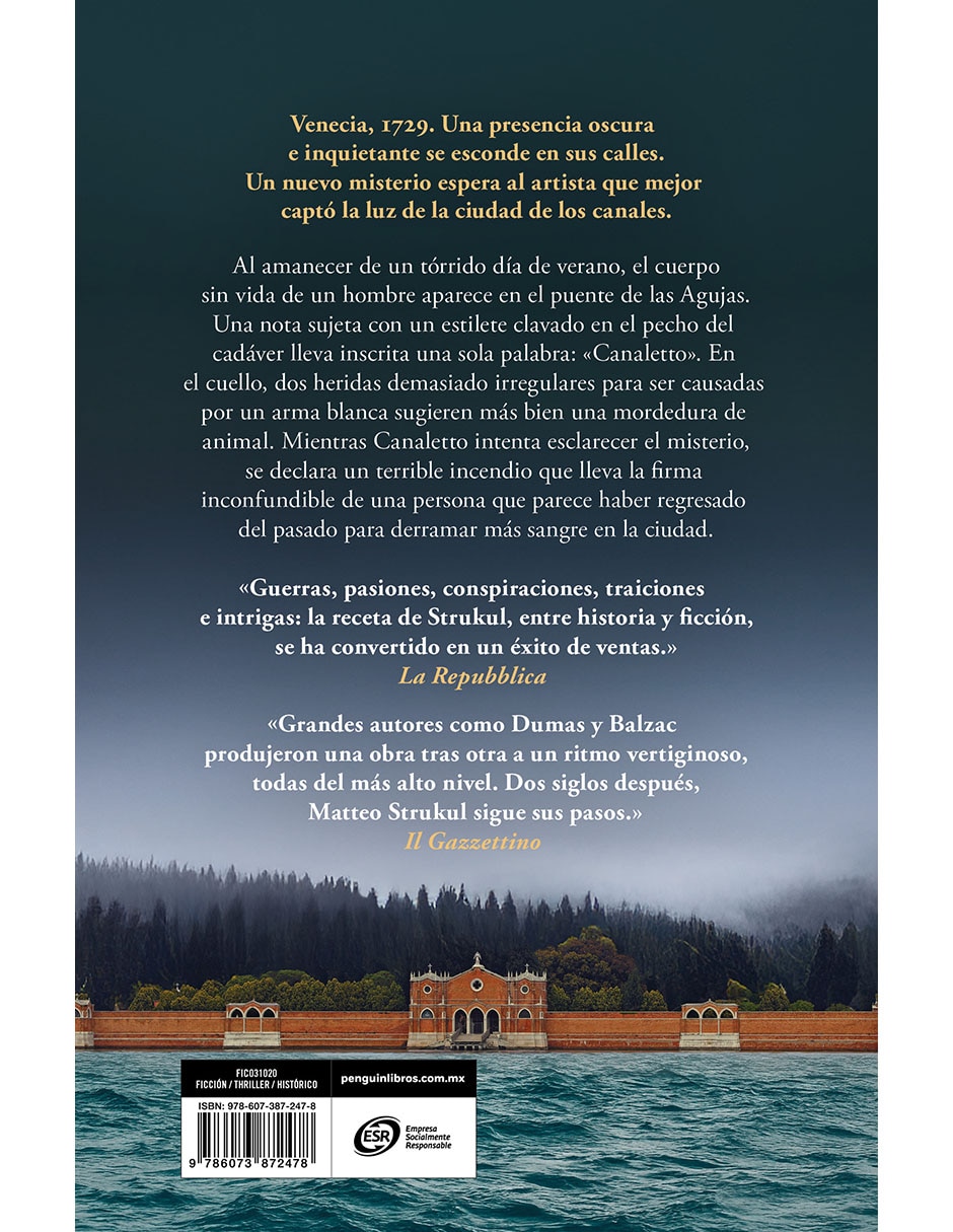 Libro El Puente de los Delitos de Venecia de Matteo Strukul