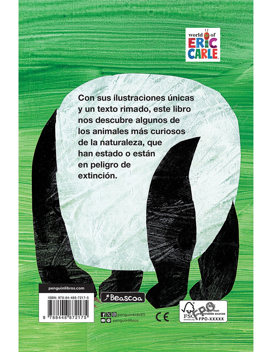 Libro OSO PANDA OSO PANDA ¿QUÉ VES ALLÍ? de ERIC CARLE