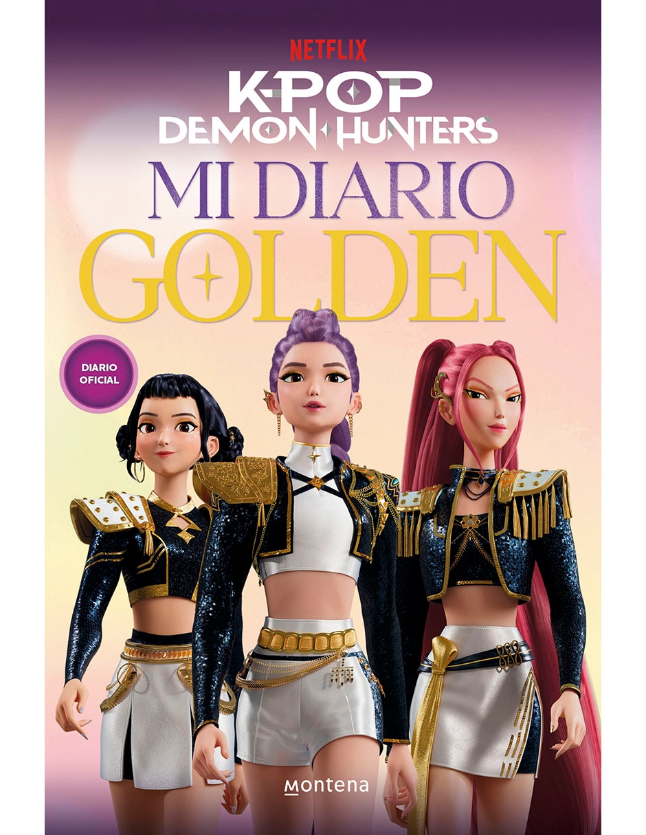 Libro Mi Diario Golden de Netflix