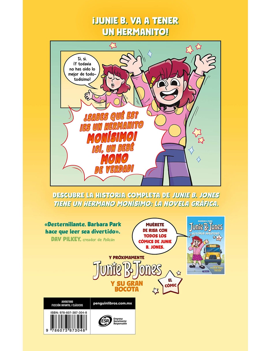 Libro Junie B. Jones Tiene Un Hermano Monísimo de Barbara Park