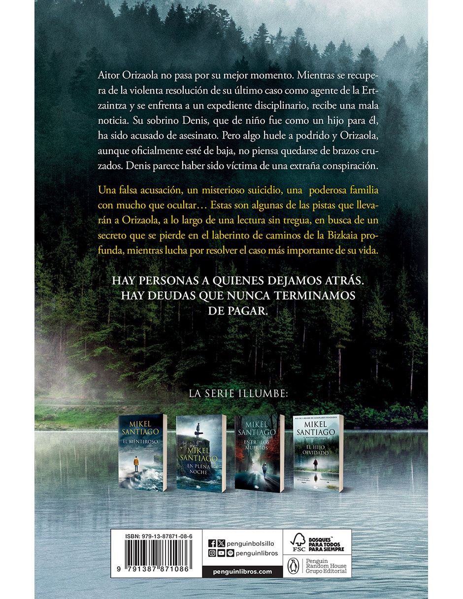 Libro EL HIJO OLVIDADO (EDICIÓN LIMITADA) de MIKEL SANTIAGO
