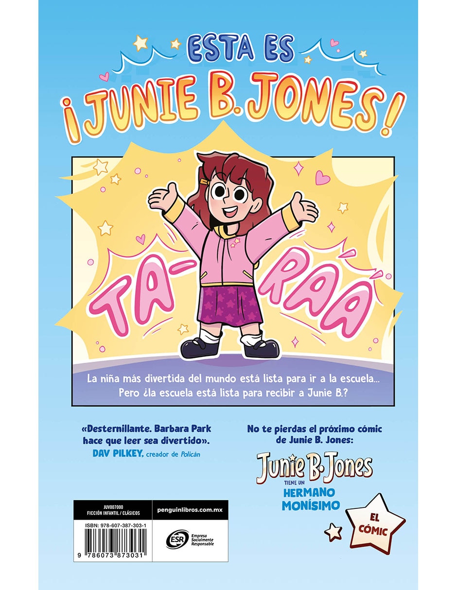 Libro Junie B. Jones y el Autobús Apestoso de Barbara Park