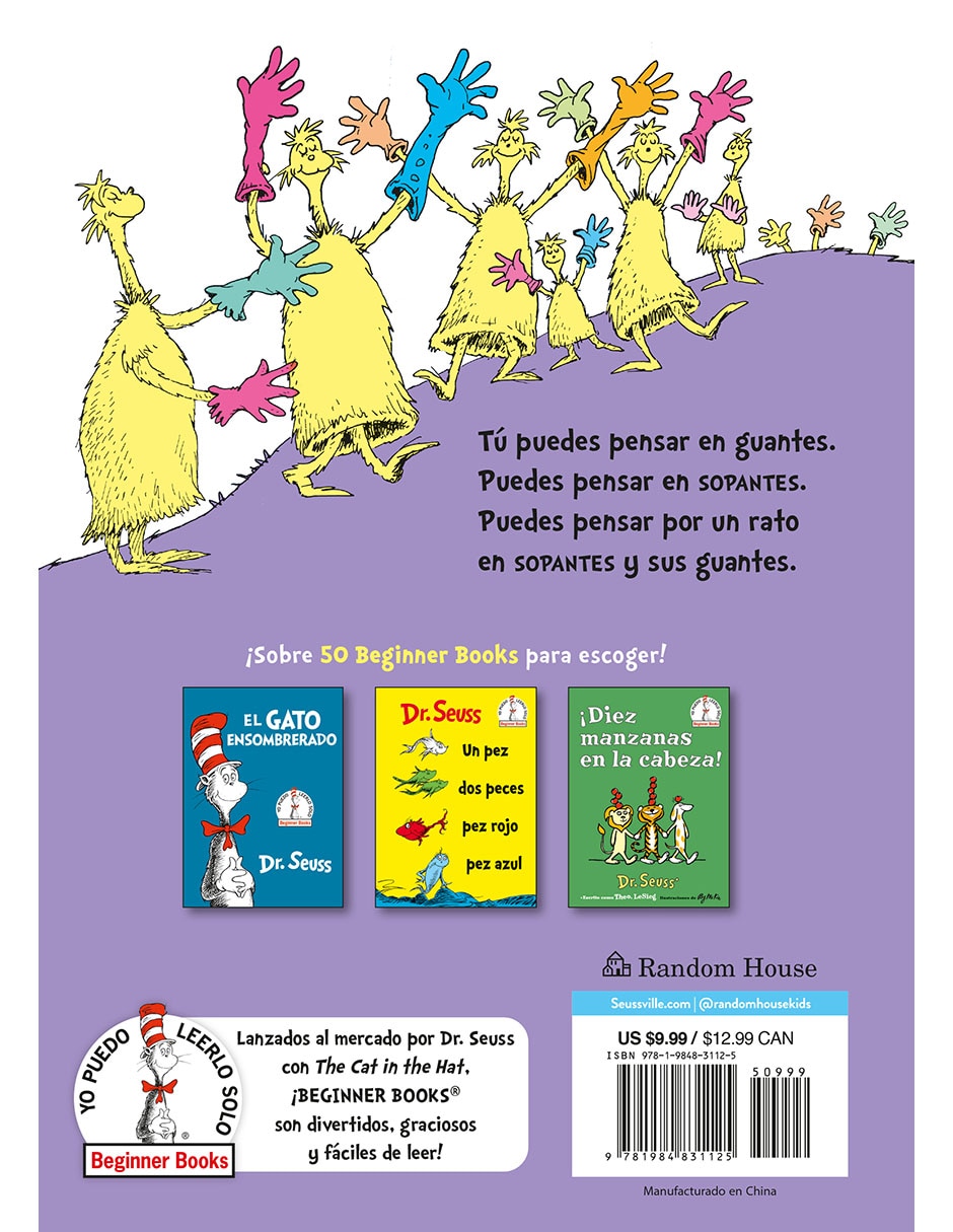 Libro ¡Oh Piensa en Todo Lo Que Puedes Pensar! de Dr. Seuss