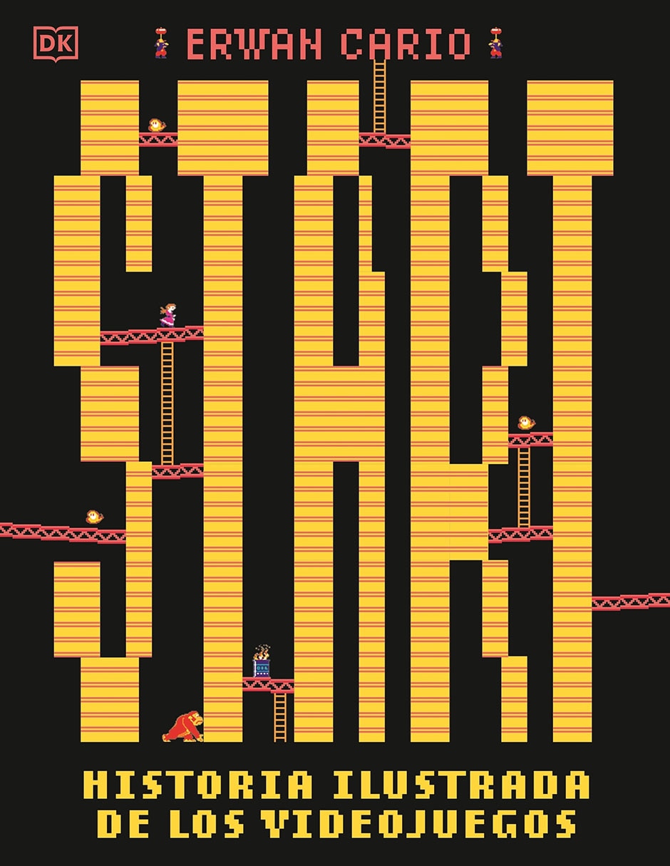 Libro Start! Historia Ilustrada de los Videojuegos de Erwan Cario