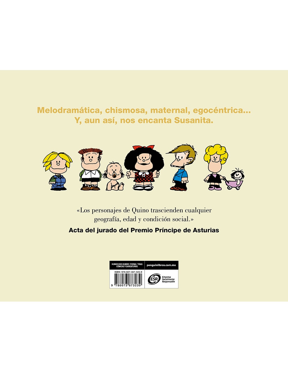 Libro Lo Mejor de Susanita de Quino
