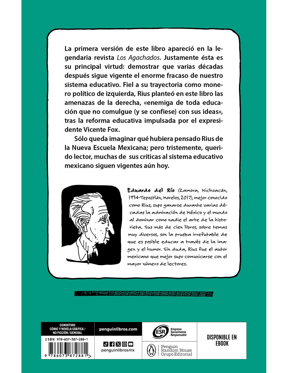 Libro EL FRACASO DE LA EDUCACIÓN EN MÉXICO de RIUS Libro EL FRACASO DE LA EDUCACIÓN EN MÉXICO de RIUS