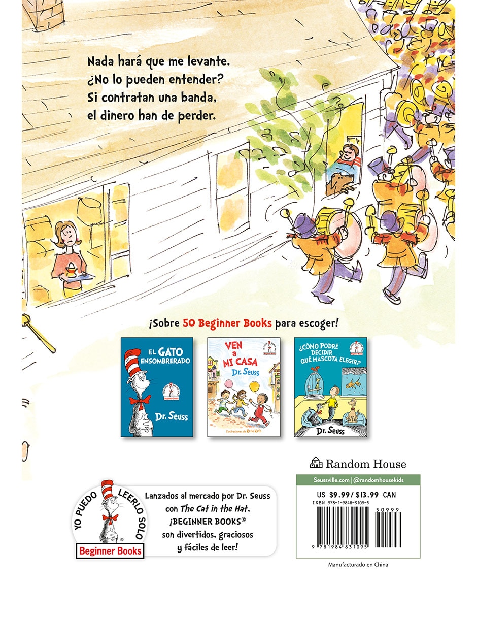Libro ¡Hoy No Me Voy A Levantar! de Dr. Seuss